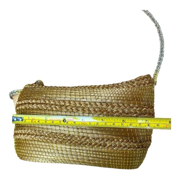 Vitória Golden Grass handmade bag from Brazil - Picture 9 of 12